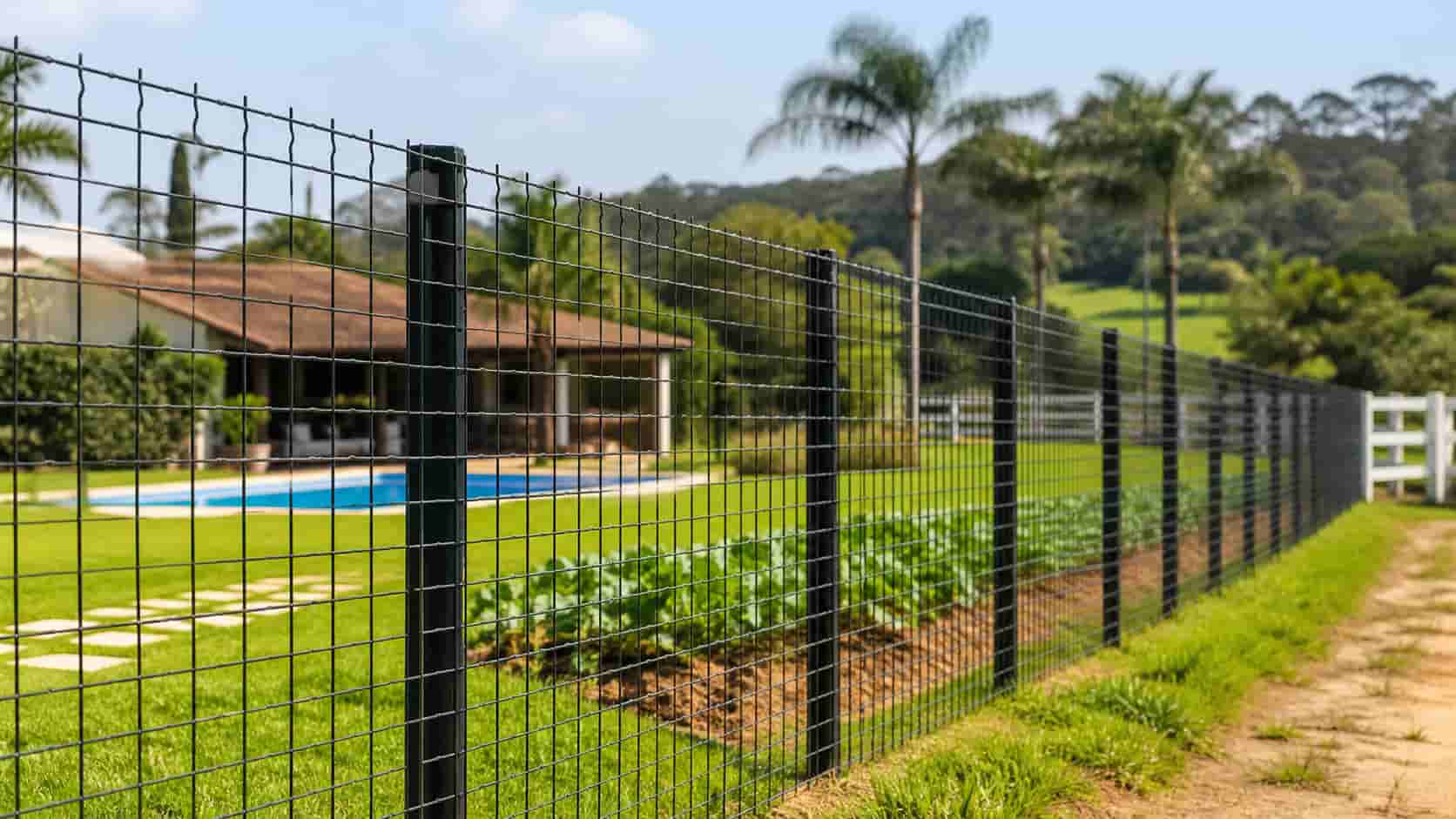 Como comprar telas para cercar sítio sem errar