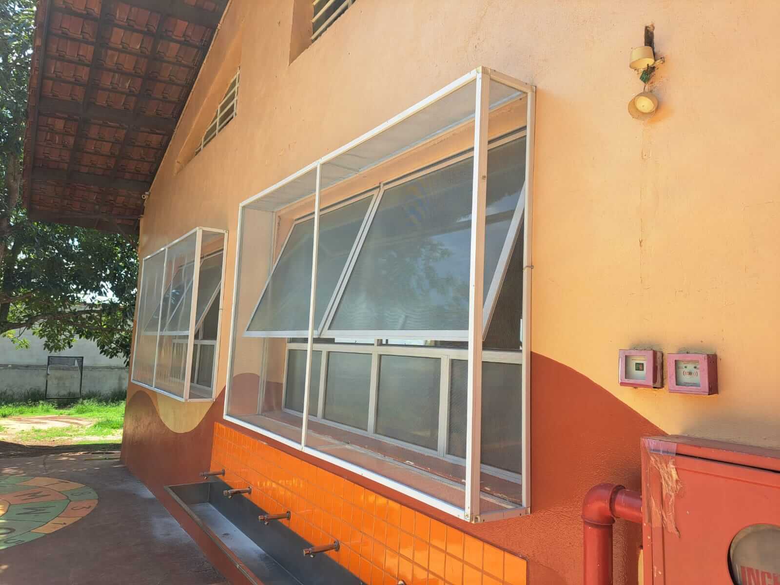 Instalação de Redes de proteção